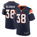 Denver Broncos Jaleel McLaughlin Navy Alternate Game Jersey