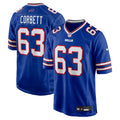 Buffalo Bills Austin Corbett Royal Team Game Jersey