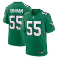 Philadelphia Eagles Brandon Graham Kelly Green Alternate Game Jersey