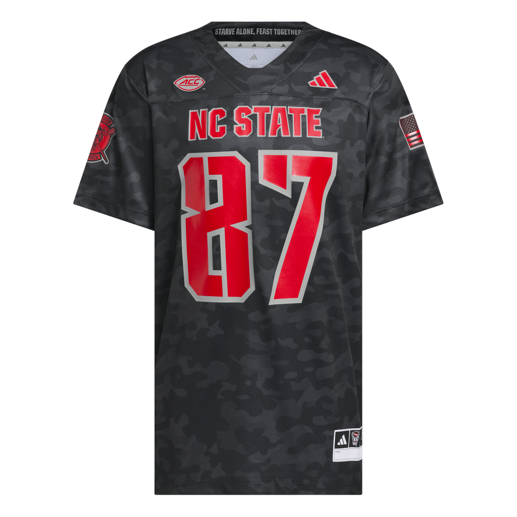 #87 NC State Wolfpack Honor & Support Premier Strategy Jersey - Black