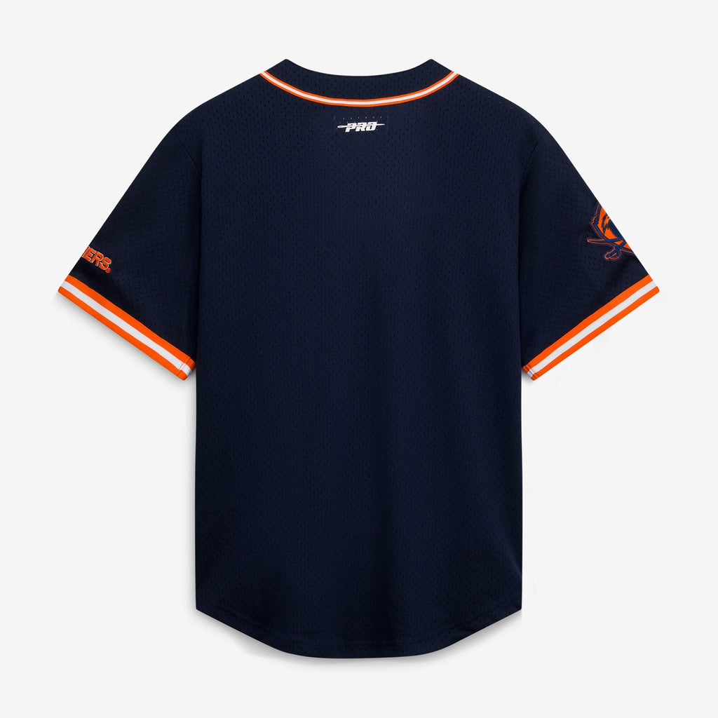 Virginia Cavaliers Mesh Full-Button Replica Baseball Jersey - Navy