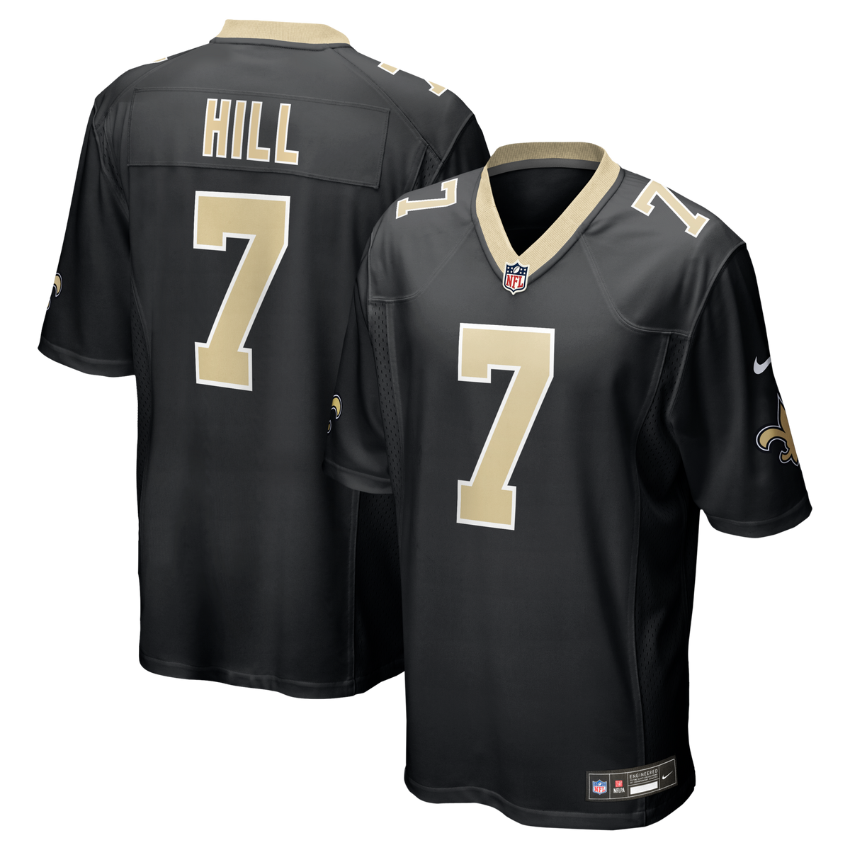 New Orleans Saints Taysom Hill Black Game Jersey