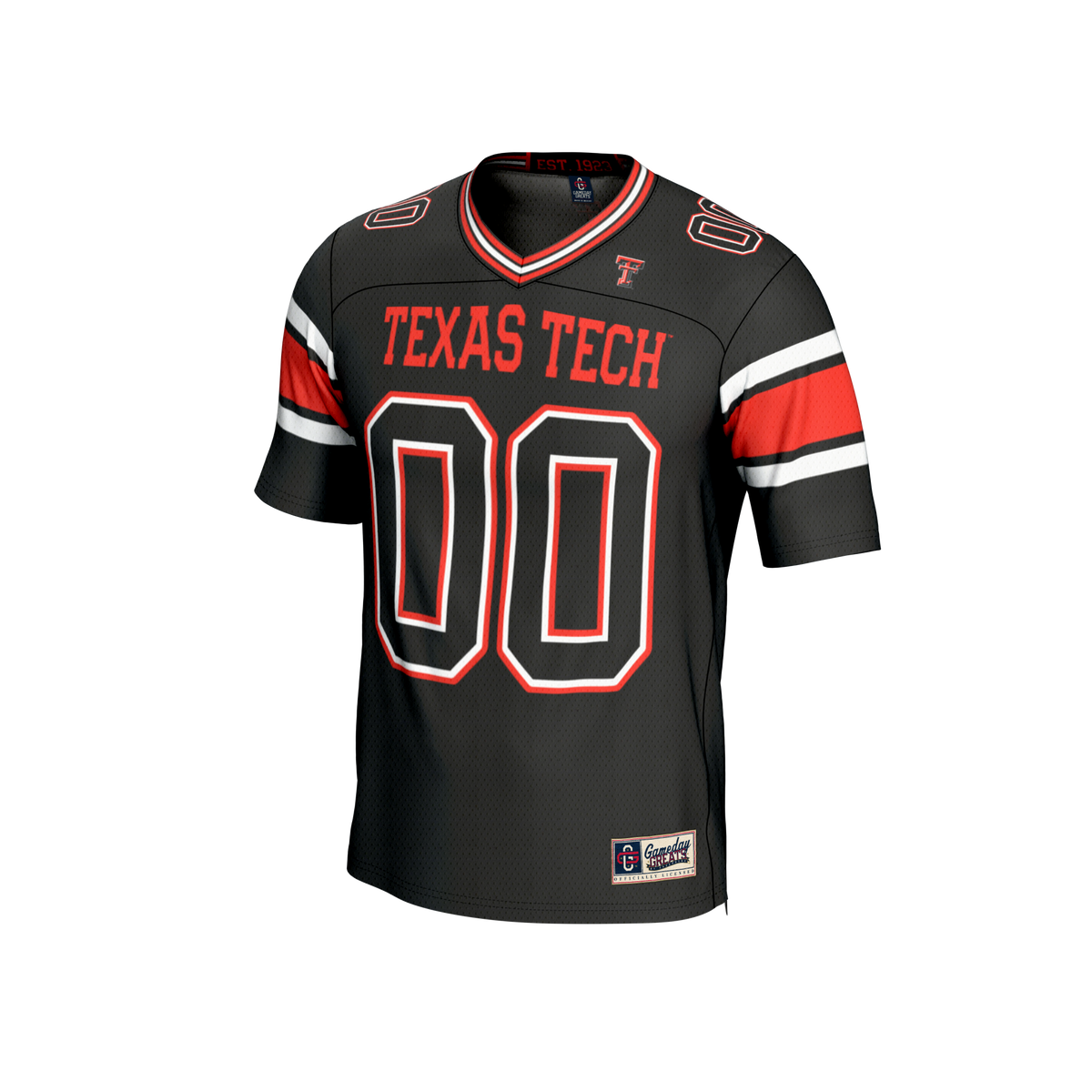 Texas Tech Red Raiders Personalized Football Fashion Jersey - Black