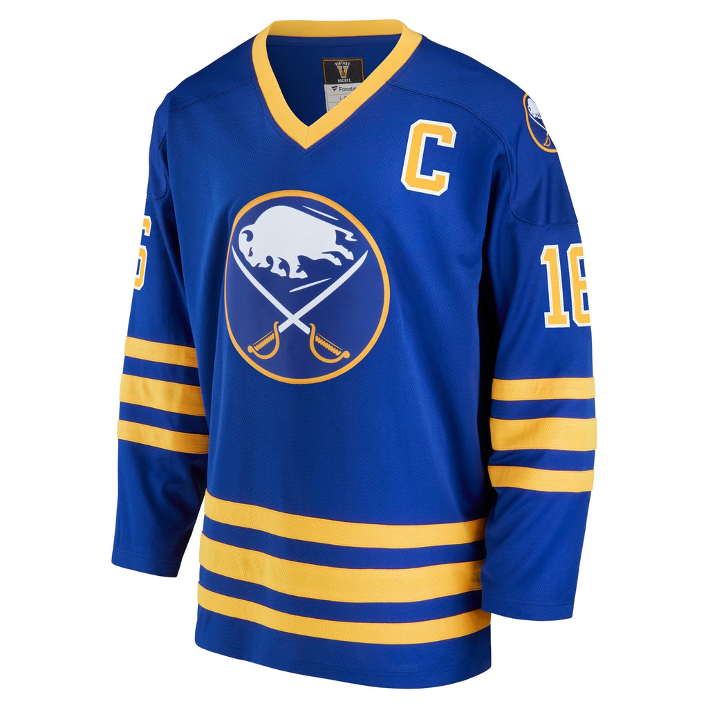 Buffalo Sabres Pat LaFontaine Royal Breakaway Retired Player Jersey