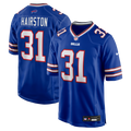 Buffalo Bills Maxwell Hairston Royal Game Player Jersey