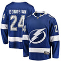 Tampa Bay Lightning Zach Bogosian Blue Home Breakaway Player Jersey