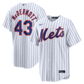 New York Mets Chayce McDermott White Home Replica Jersey