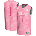 #1 UCF Knights Lightweight Basketball Fashion Jersey - Pink