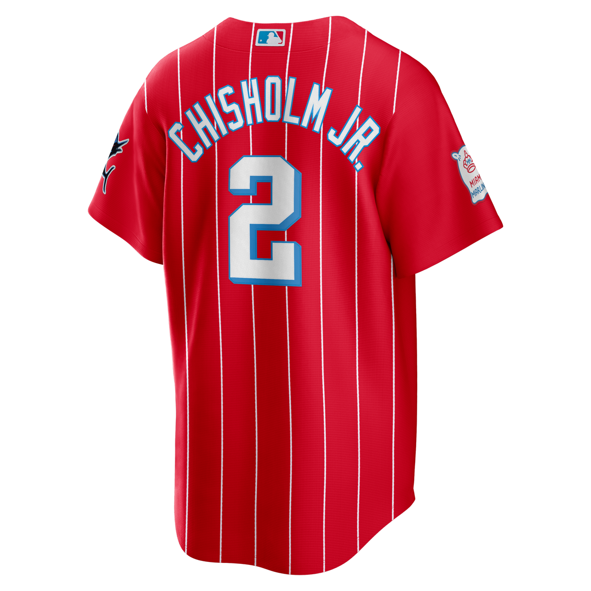 Miami Marlins Jazz Chisholm Jr. Red City Connect Replica Jersey