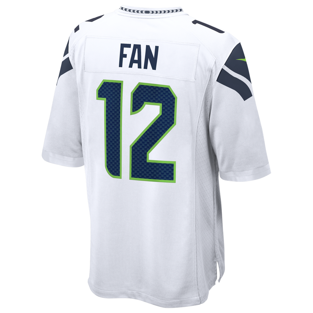 Seattle Seahawks 12s White Game Jersey