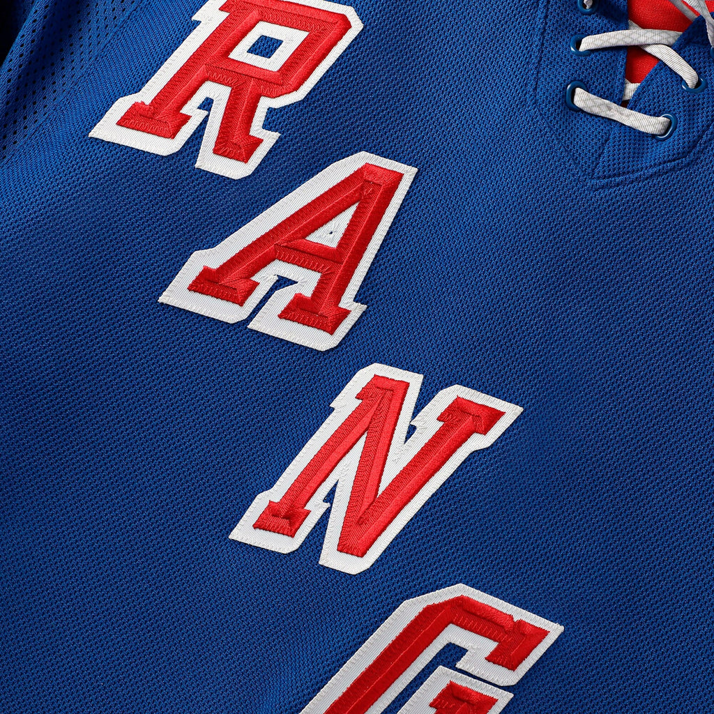 New York Rangers Igor Shesterkin Blue Home Premium Jersey