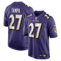 Baltimore Ravens T.J. Tampa Purple Team Game Jersey