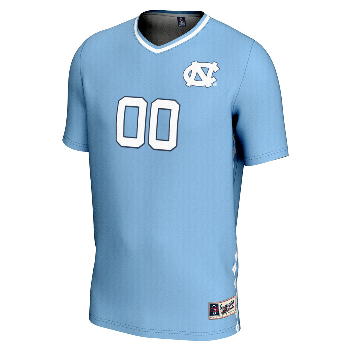 North Carolina Tar Heels NIL Pick-A-Player Lightweight Soccer Jersey - Carolina Blue