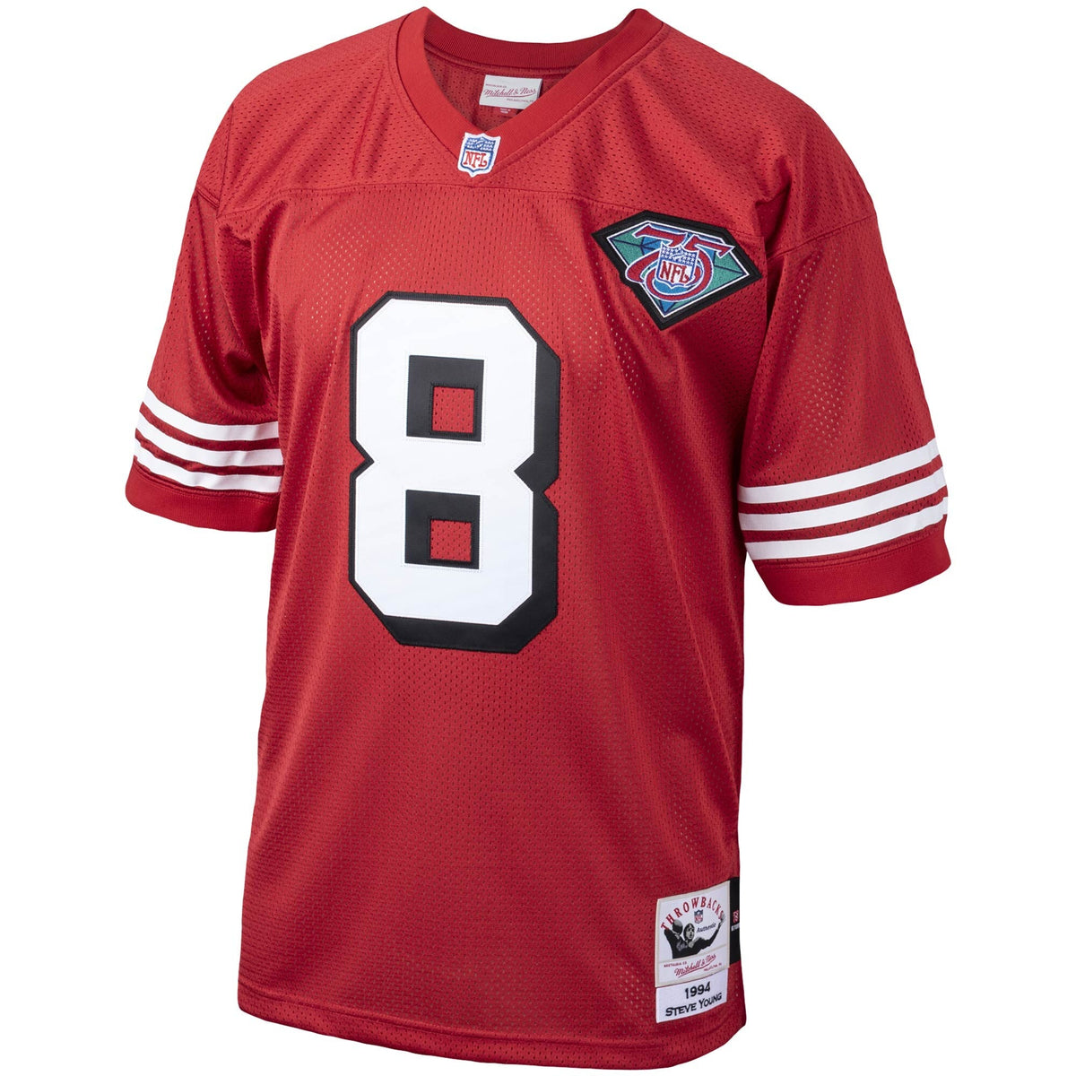 San Francisco 49ers 1994 Steve Young Scarlet Authentic Throwback Retired Player Jersey