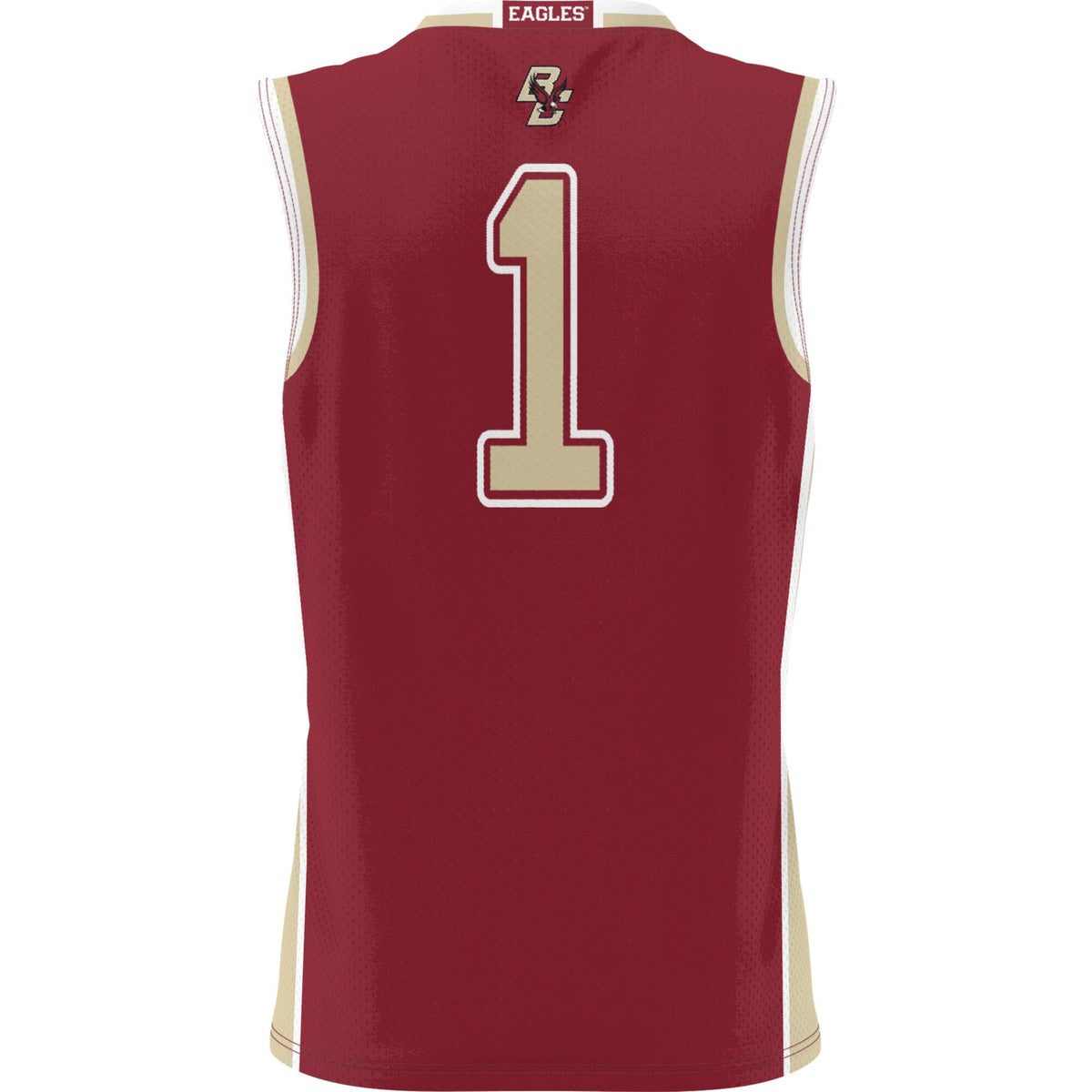 #1 Boston College Eagles Lightweight Basketball Jersey - Cardinal