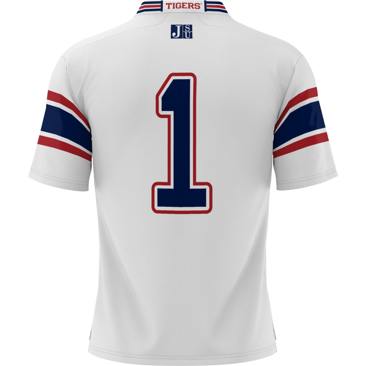 #1 Jackson State Tigers Football Jersey - White