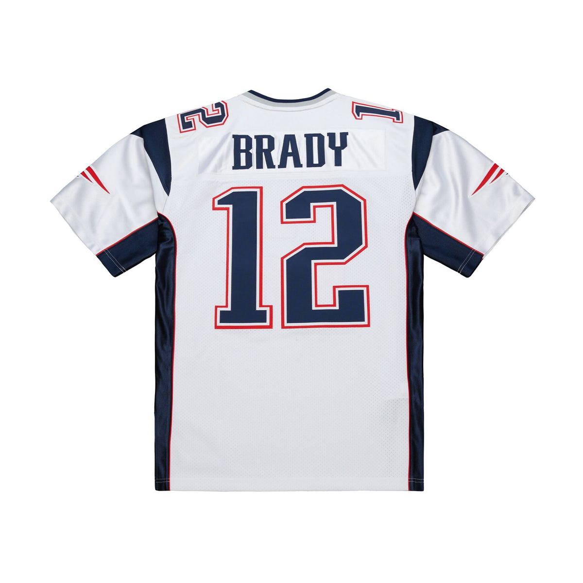 New England Patriots Tom Brady White 2000 Authentic Jersey