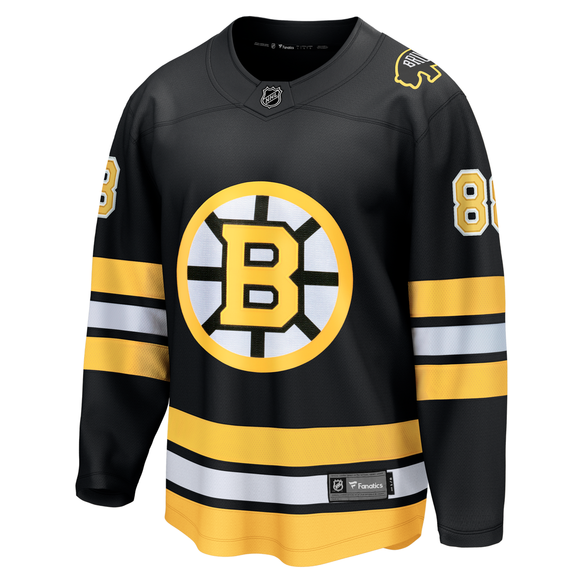 Boston Bruins David Pastrnak Black Home Breakaway Jersey