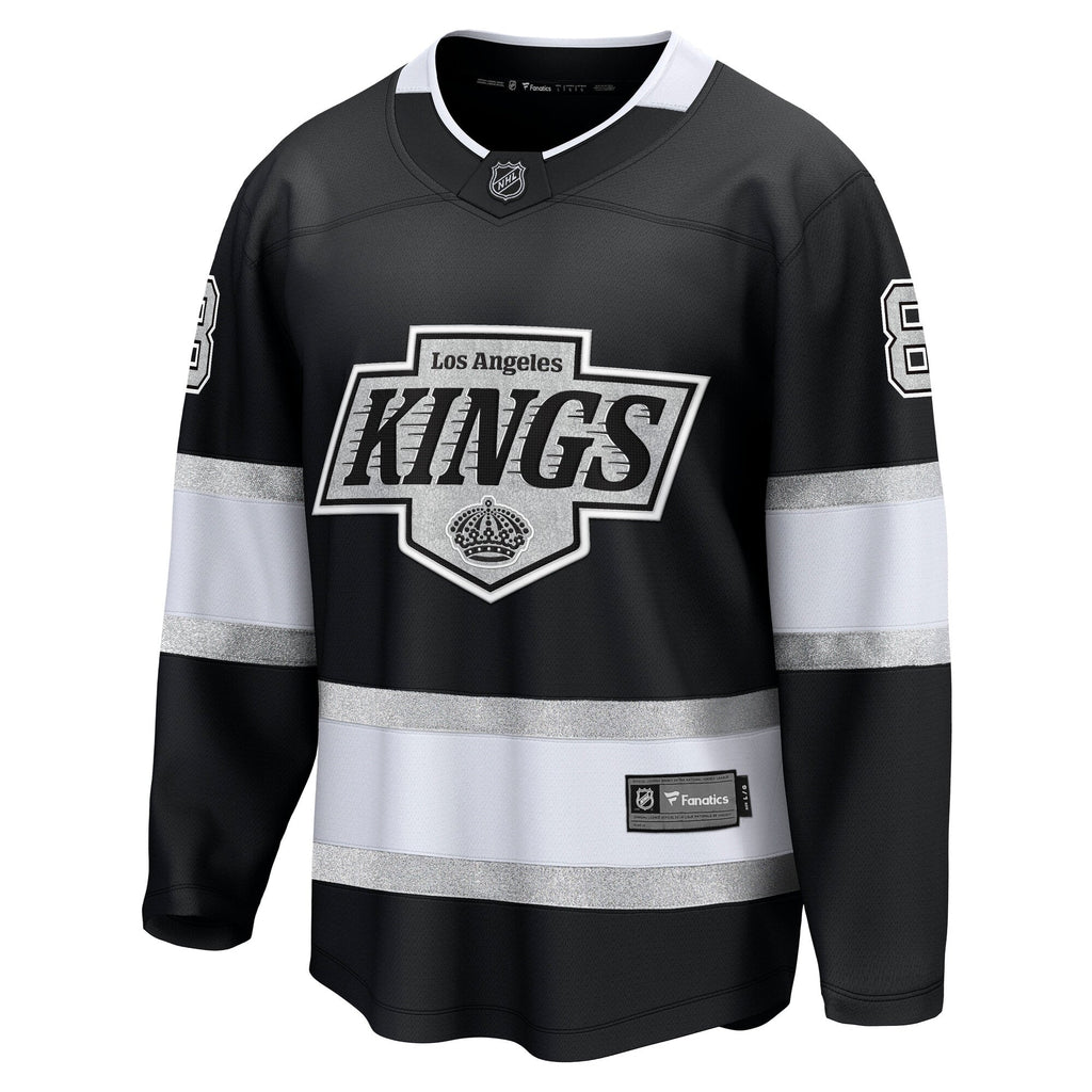 Los Angeles Kings Drew Doughty Black Home Premier Breakaway Player Jersey
