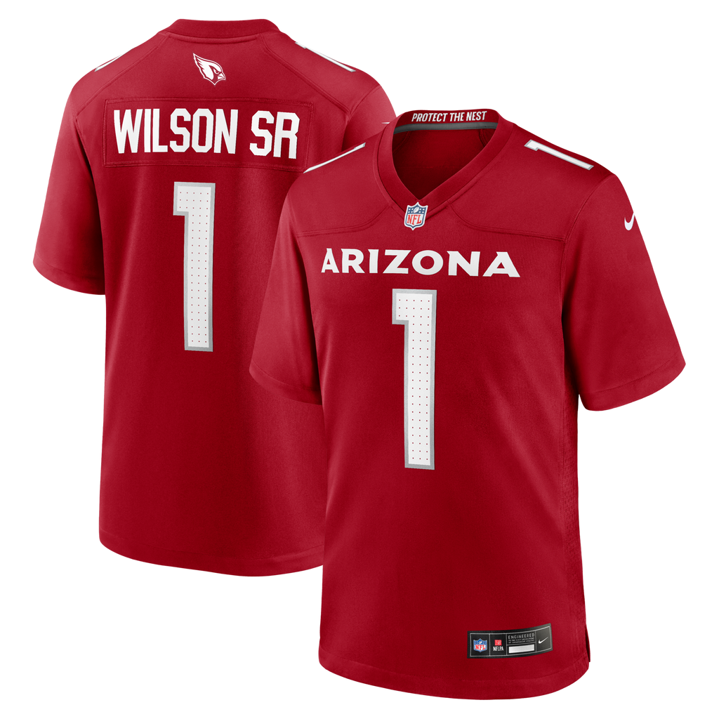 Arizona Cardinals Mack Wilson Cardinal Team Game Jersey
