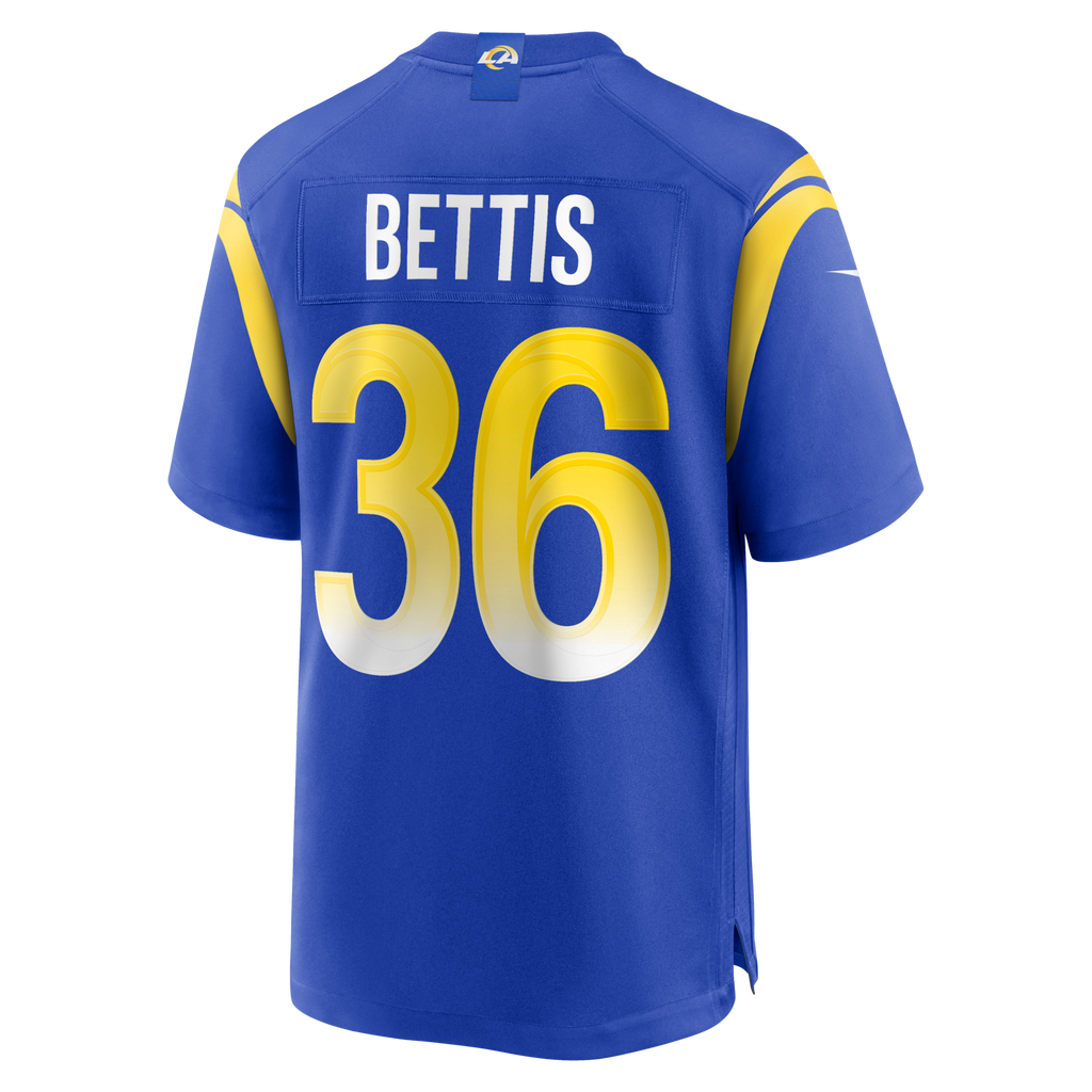 Los Angeles Rams Jerome Bettis Royal Game Retired Player Jersey
