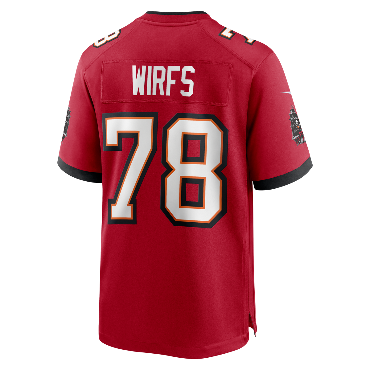 Tampa Bay Buccaneers Tristan Wirfs Red Game Jersey
