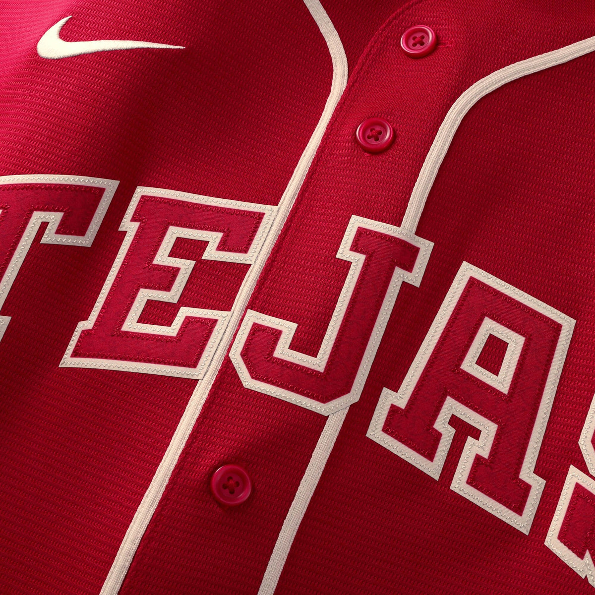 Texas Rangers Jacob deGrom Red 2026 City Connect Stadium Jersey