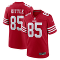 San Francisco 49ers George Kittle Scarlet Player Game Jersey