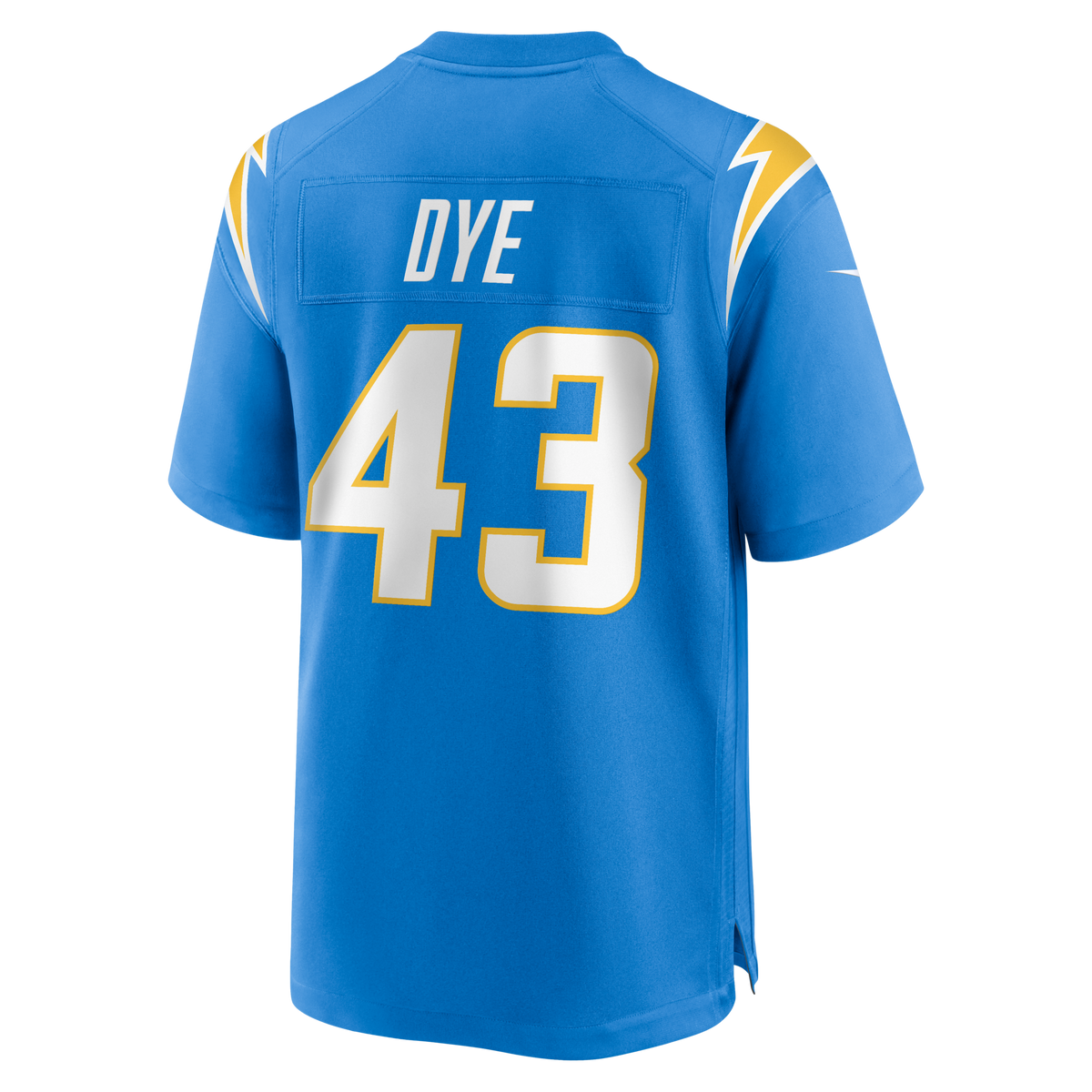 Los Angeles Chargers Troy Dye Powder Blue Game Jersey