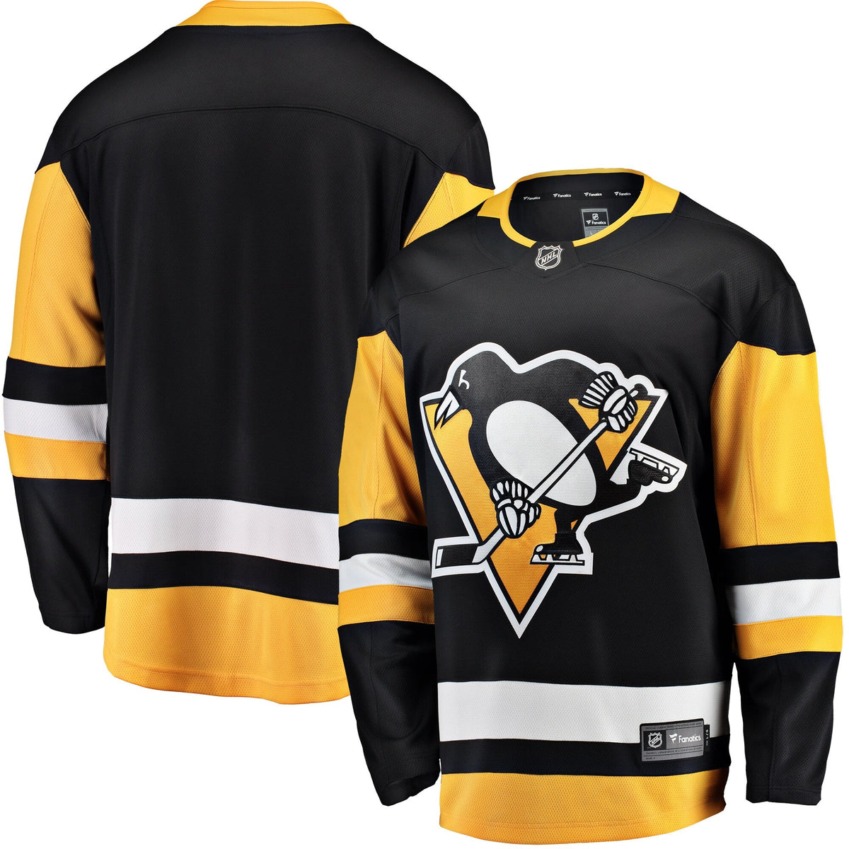 Pittsburgh Penguins Black Breakaway Home Jersey