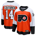 Philadelphia Flyers Sean Couturier Orange Home Breakaway Jersey