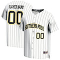 Southern Miss Golden Eagles NIL Pick-A-Player Lightweight Baseball Jersey - White