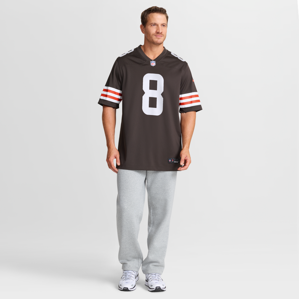 Cleveland Browns Jared Verse Brown Game Jersey