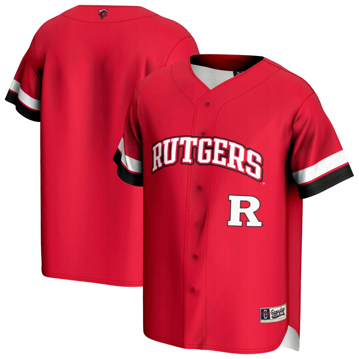 Rutgers Scarlet Knights Baseball Jersey - Scarlet