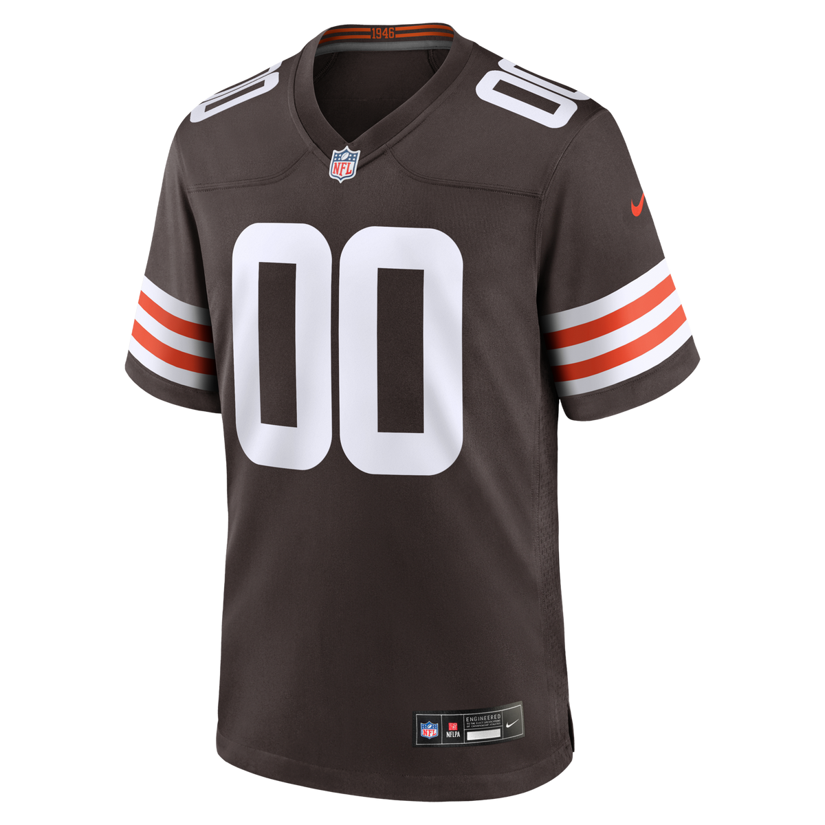 Cleveland Browns Joe Royer Brown Game Jersey