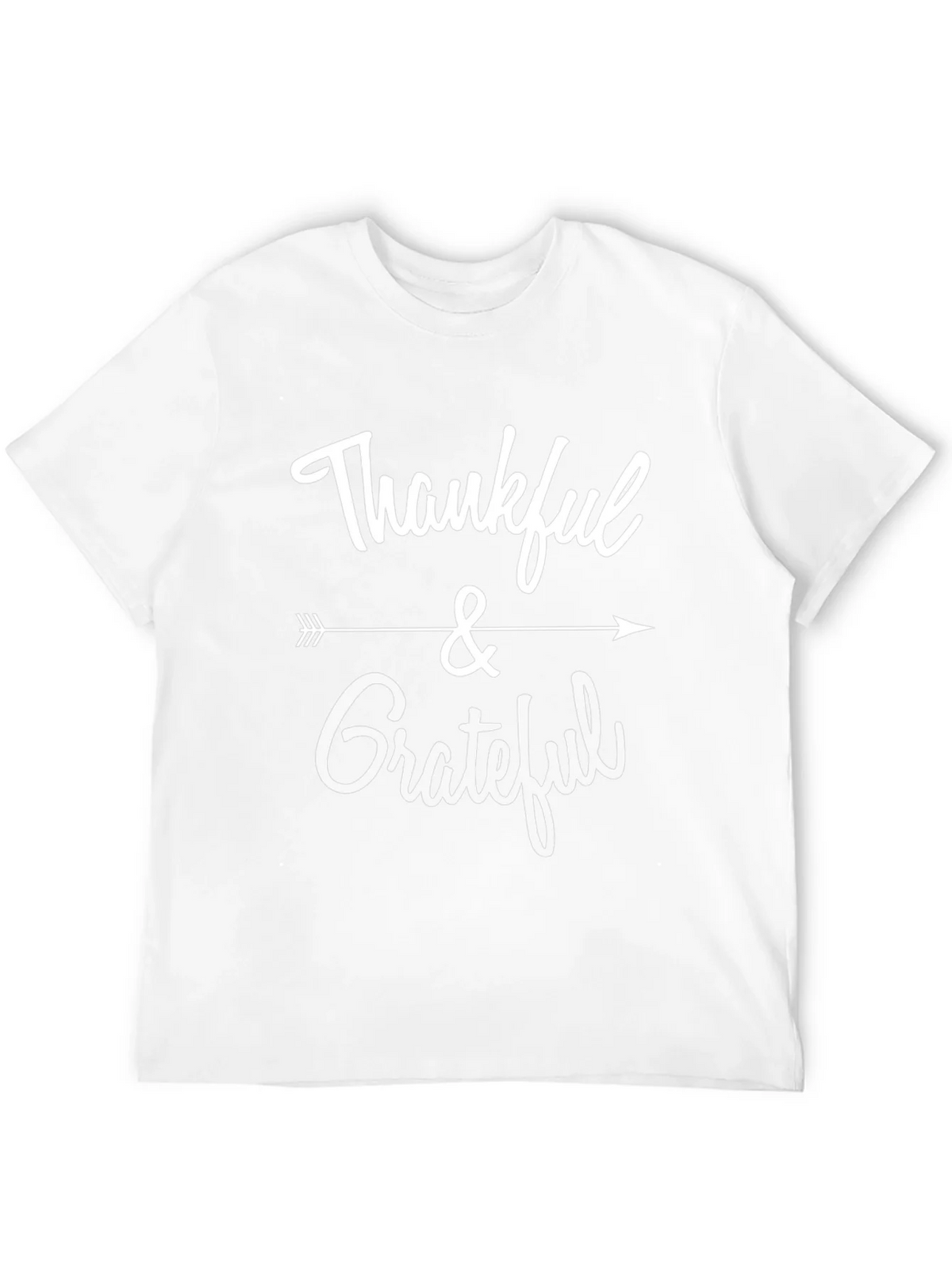 Thankful & Grateful Graphic Tee - Black