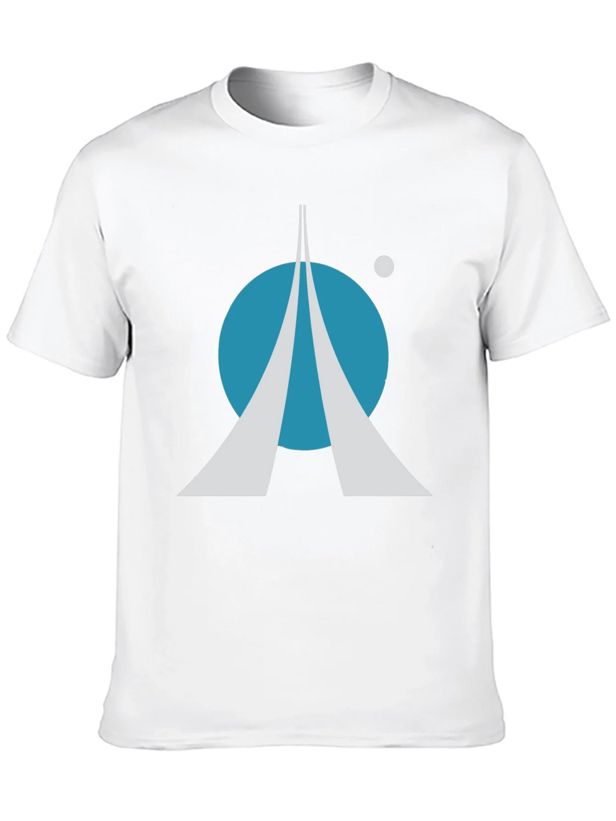Space Exploration T-Shirt: Retro Rocket Launch Design