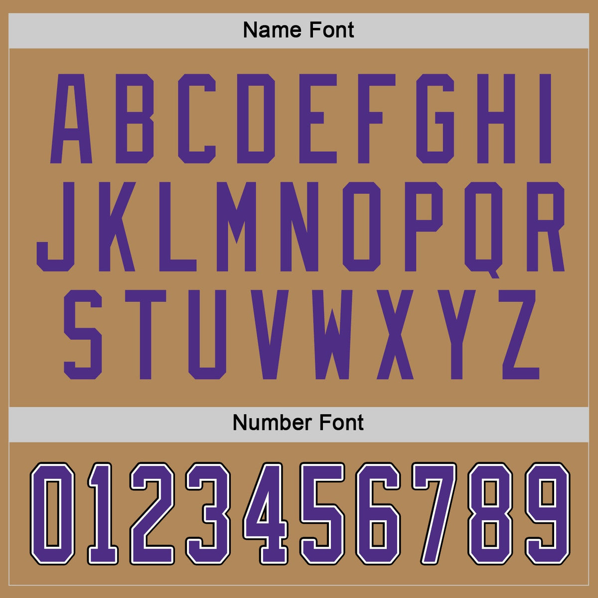 Custom Hockey Jersey - Old Gold Purple-Black