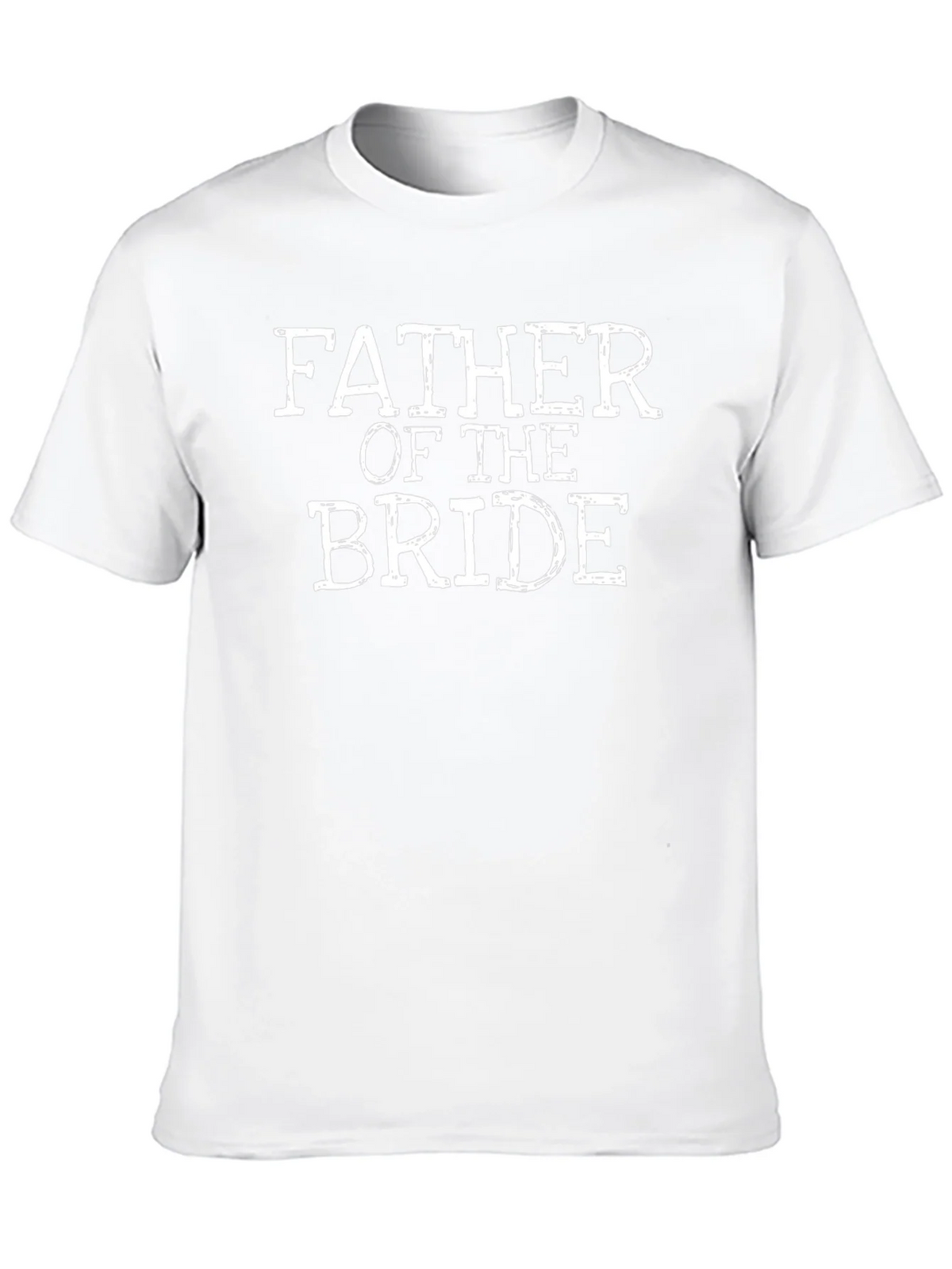 Father of the Bride Graphic T-Shirt - Black