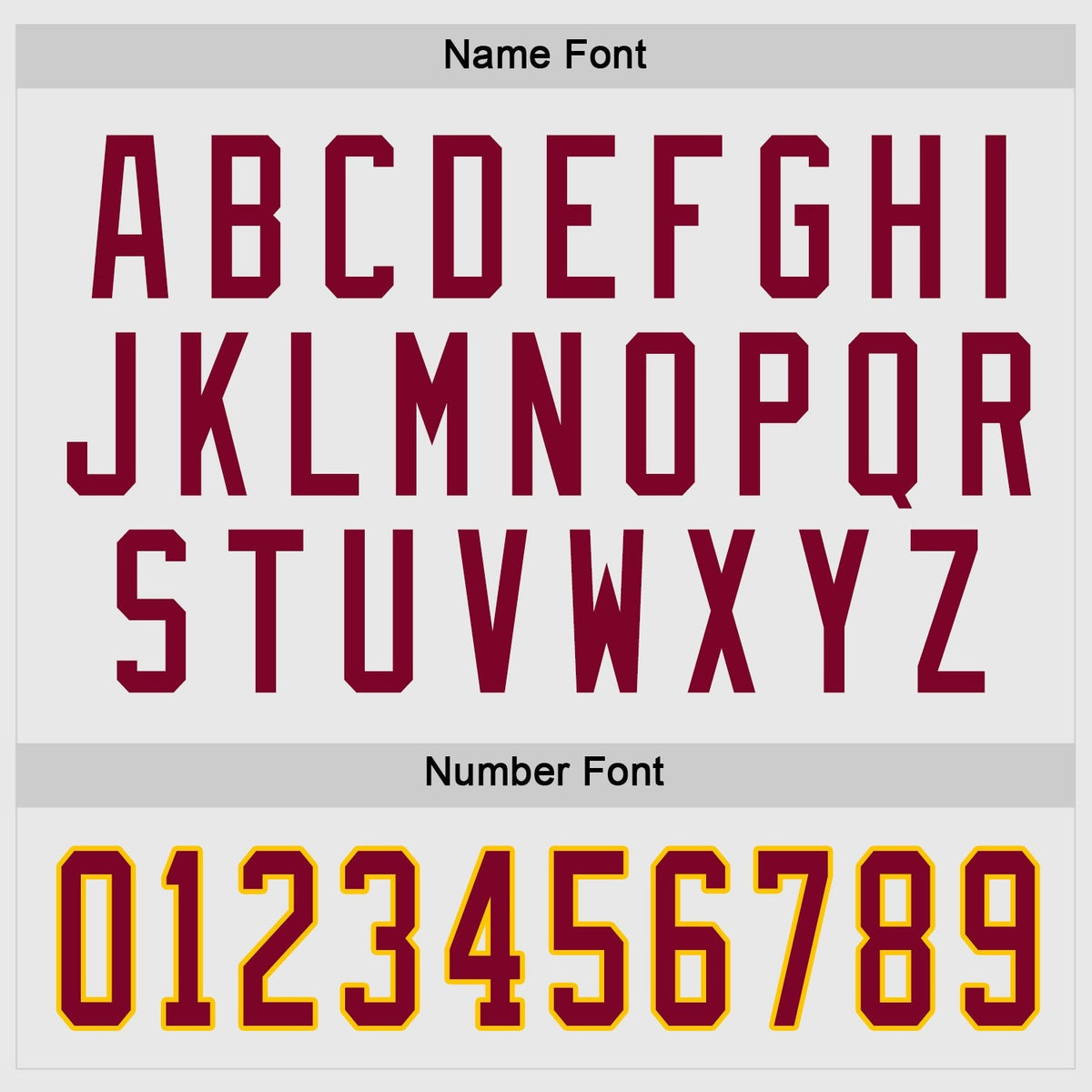 Custom Hockey Jersey - White Maroon-Gold