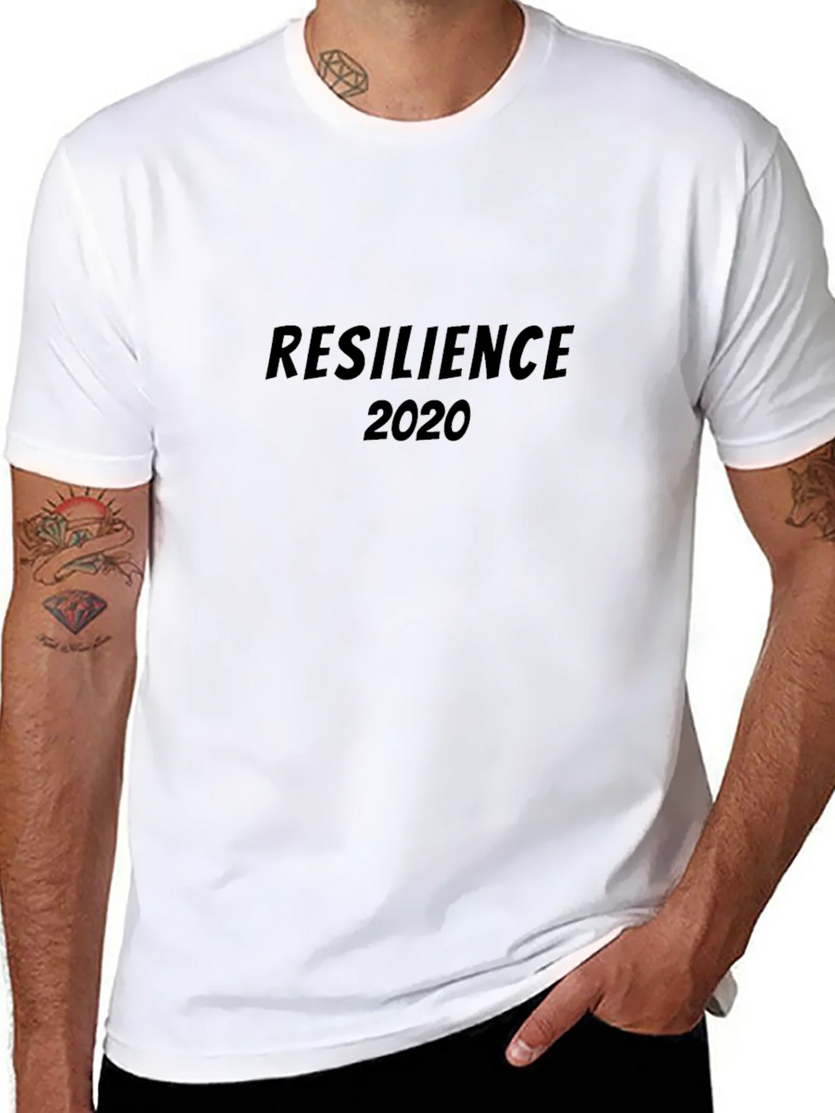 Resilience 2020 Black T-Shirt